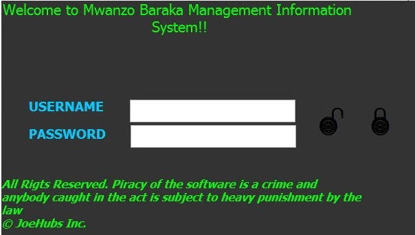 LOGIN DIALOG