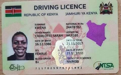 New Digital Driving Licence with Driver’s Details