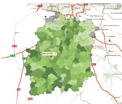 Analyse de la provenance et de la fidélité des patients. image