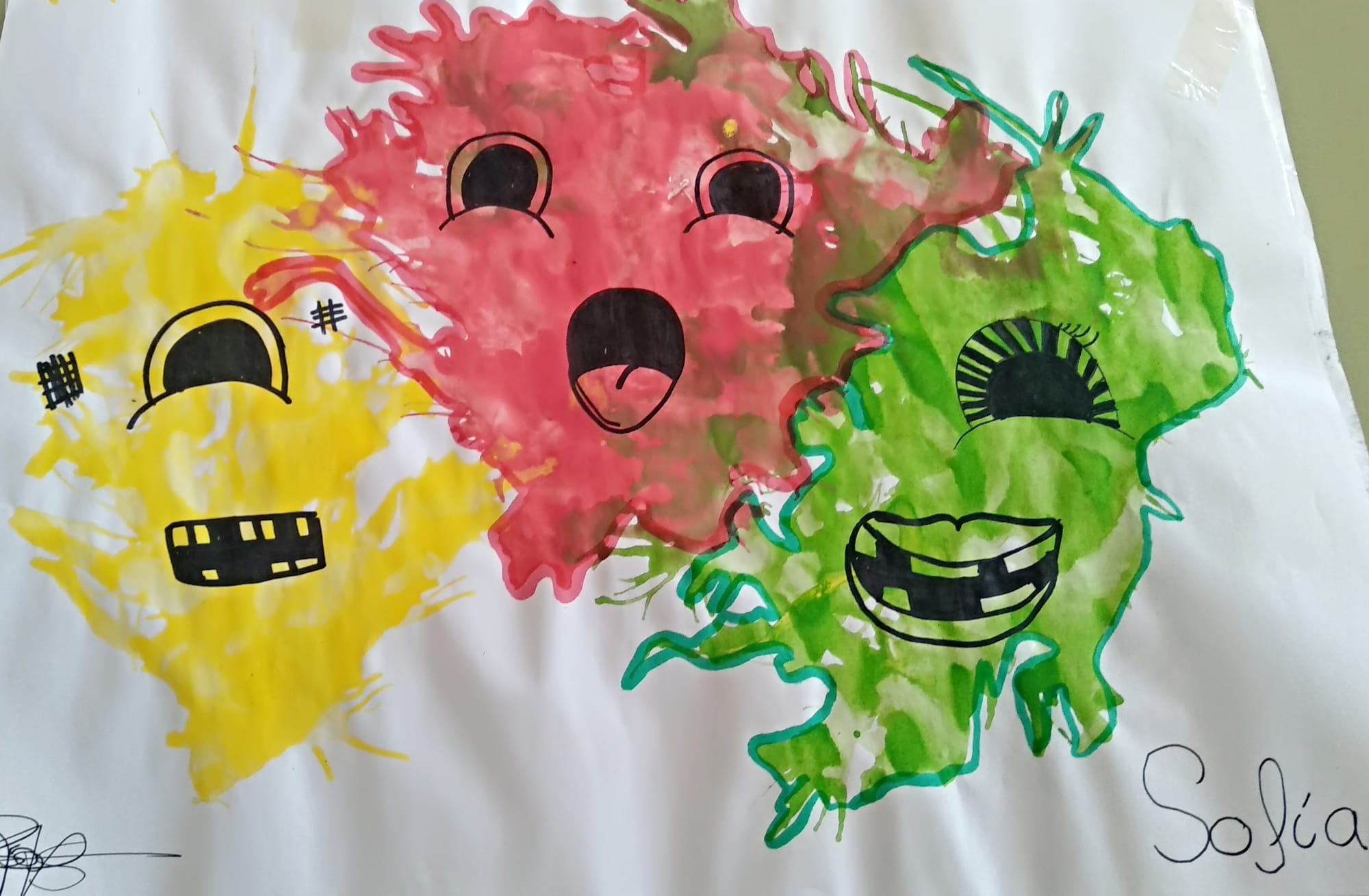 ROJO: Peligro, violencia, ira. malicia, agresión.   AMARILLO: Sol, optimismo, precaución.    VERDE: Naturaleza, fetilidad, ecología, tranquilida, renovación                                                     