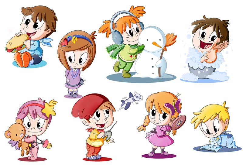 Matite, chine e colori - Pencils, inks and colours