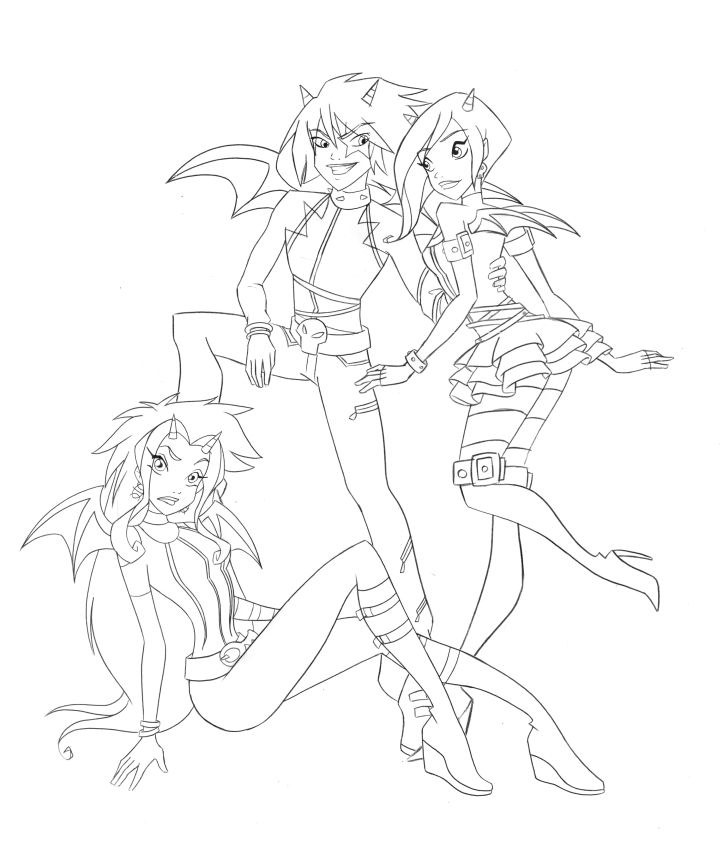 Matite, chine e colori - Pencils, inks and colours