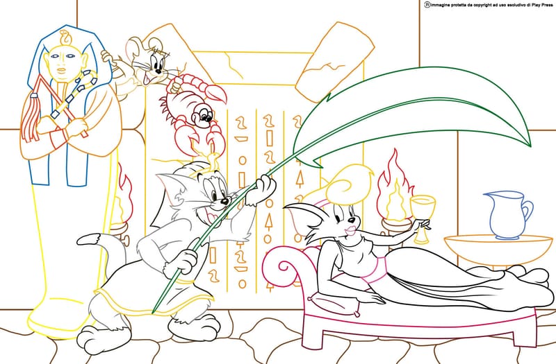 Matite, chine e colori - Pencils, inks and colours