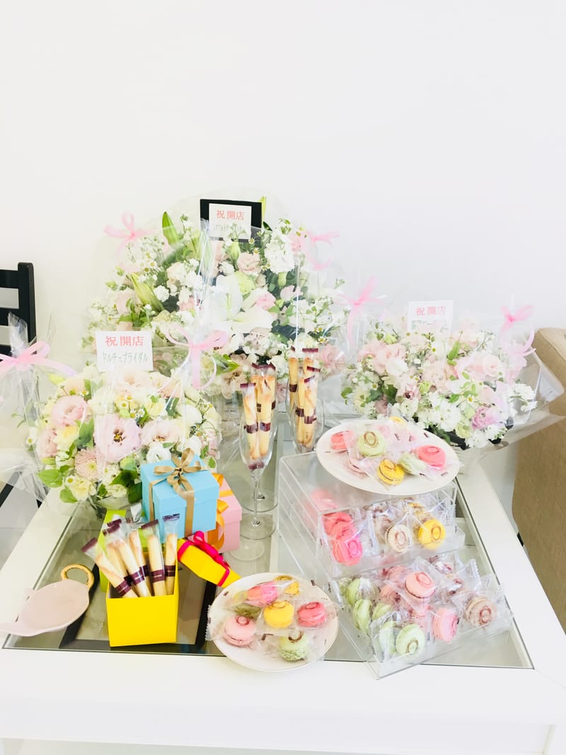 Shop opening ceremony