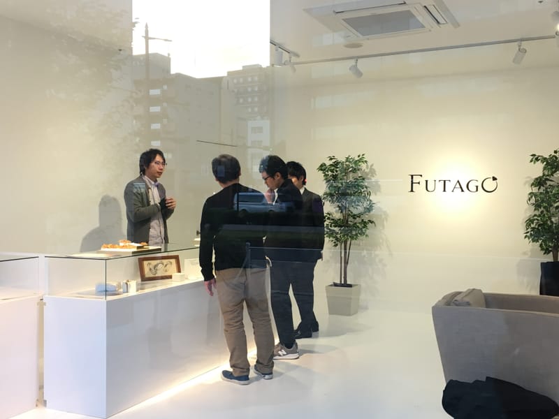 Shop opening ceremony