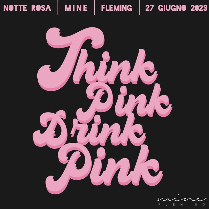 THINK PINK DRINK PINK
