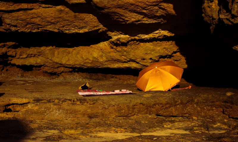 Far away from the city noise 