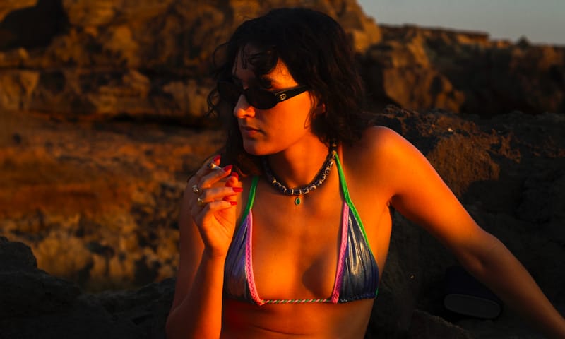 Far away from the city noise 