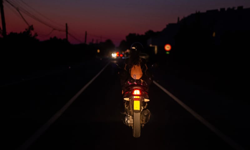 Far away from the city noise 