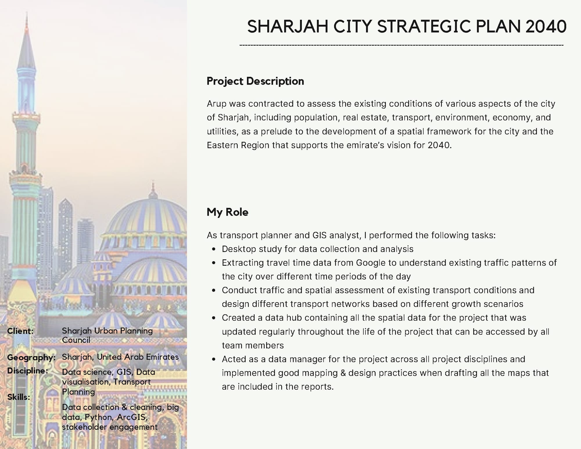 Planning Project Highlights