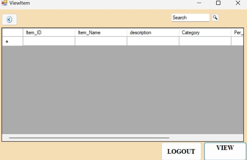 Grocery Management System