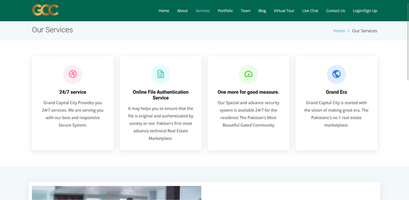 WordPress Website(Grand Capital City)
