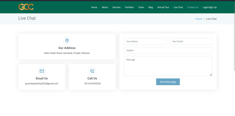 WordPress Website(Grand Capital City)