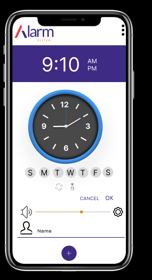 Alarm app using NFC