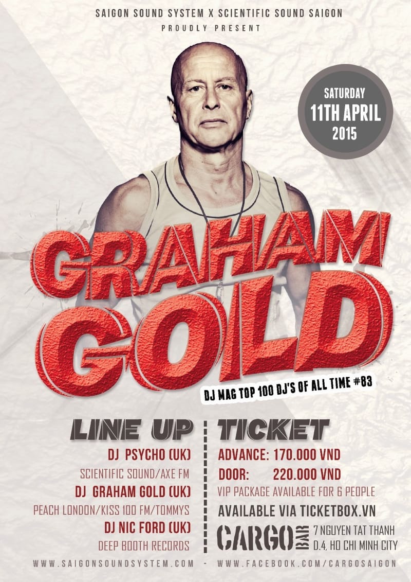 Peach Saigon with DJ Graham Gold