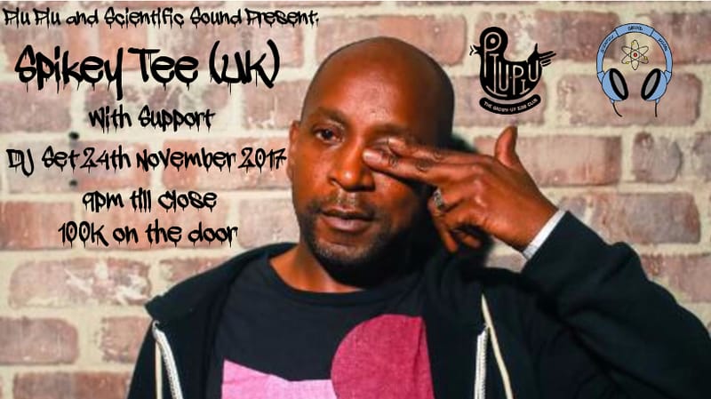 Piu Piu and Scientific Sound Present Spikey Tee.