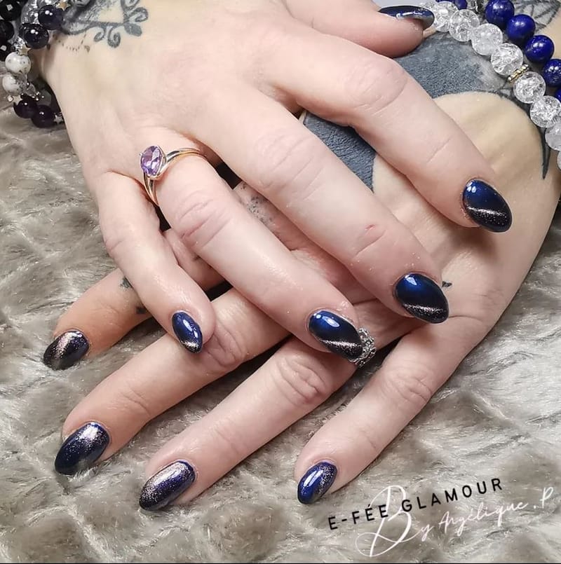 Gainage de l'ongle naturel + pose de vernis semi permanent - 35€