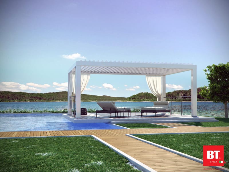 Bioklimatische  Lamellendächer