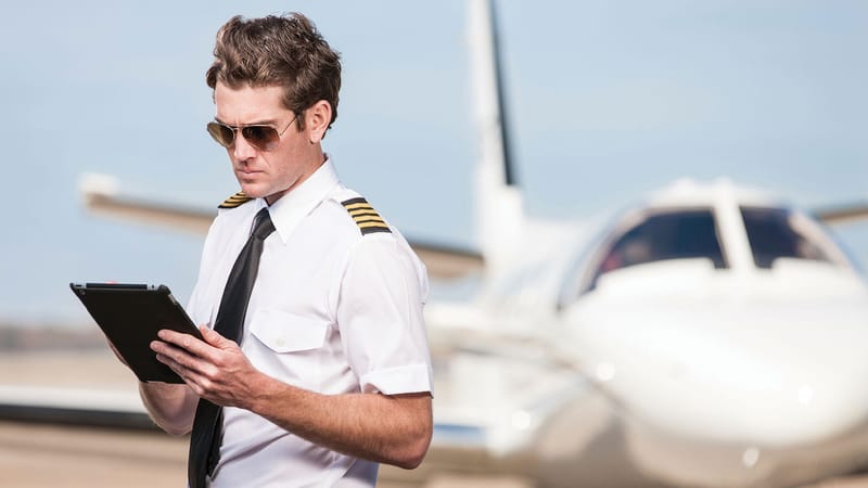 O crescente aumento do uso de dispositivos EFB.