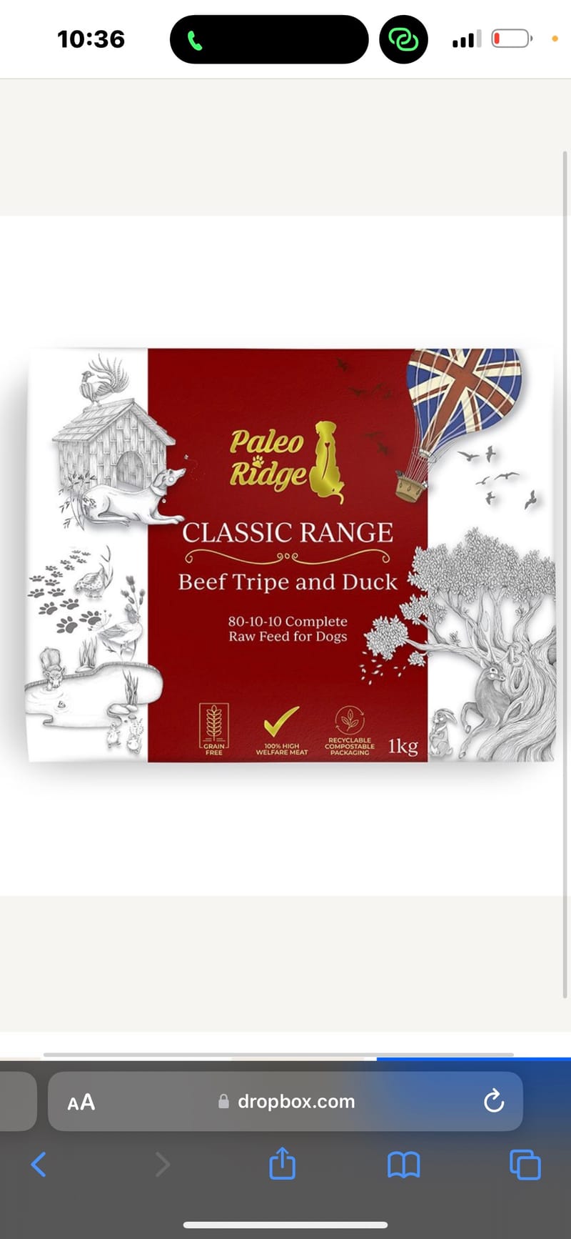 Plus Range 500g box