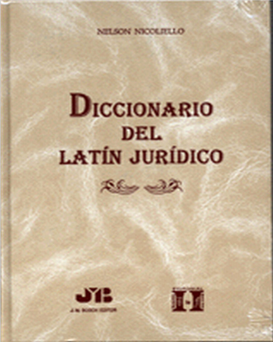 Diccionario Latín Jurídico - Nelson Nicoltello (2004)