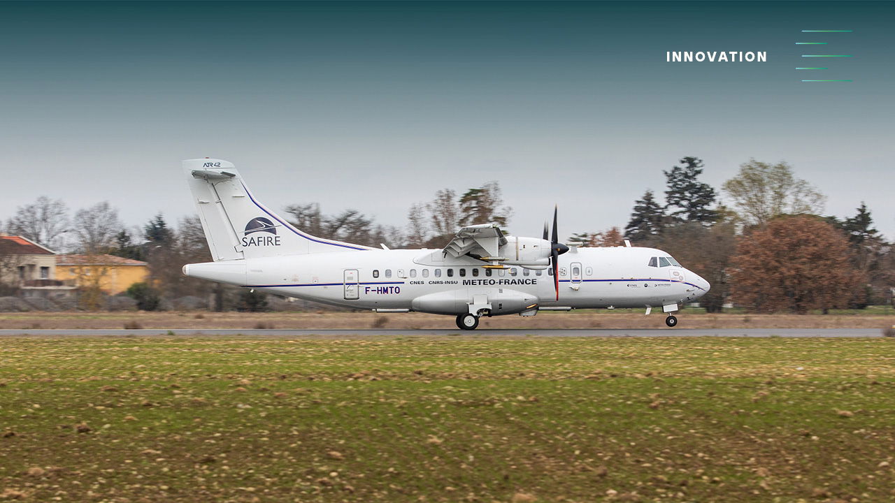 ATR42 readaptado para investigación meteorológica