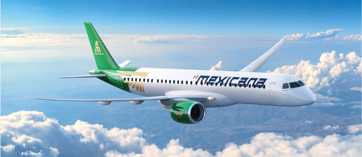 MEXICANA ENCARGA 20 EMBRAER E2