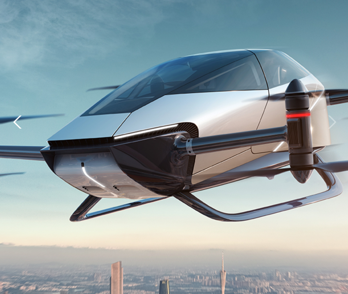 EL COCHE VOLADOR EVTOL LLAMADO A LIDERAR  EL MERCADO CHINO