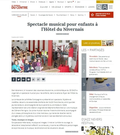 Le journal du Centre