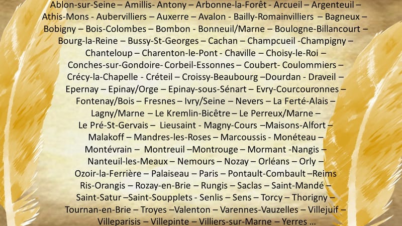 LES VILLES