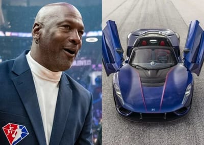 Michael Jordan Pampers Himself With A $3.5 Million Hennessey Venom F5 Roadster