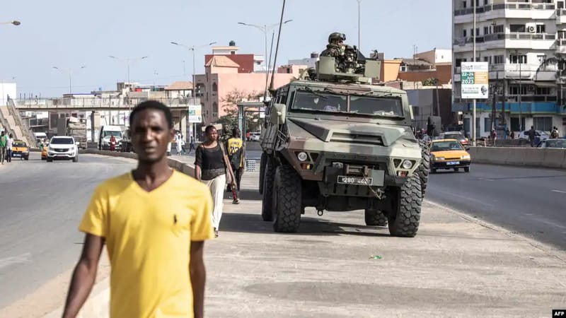 Senegal Deployed Troops To Quell Unrest In Dakar, And The AMZ-Kutnor Zubr Was The Personnel Carrier