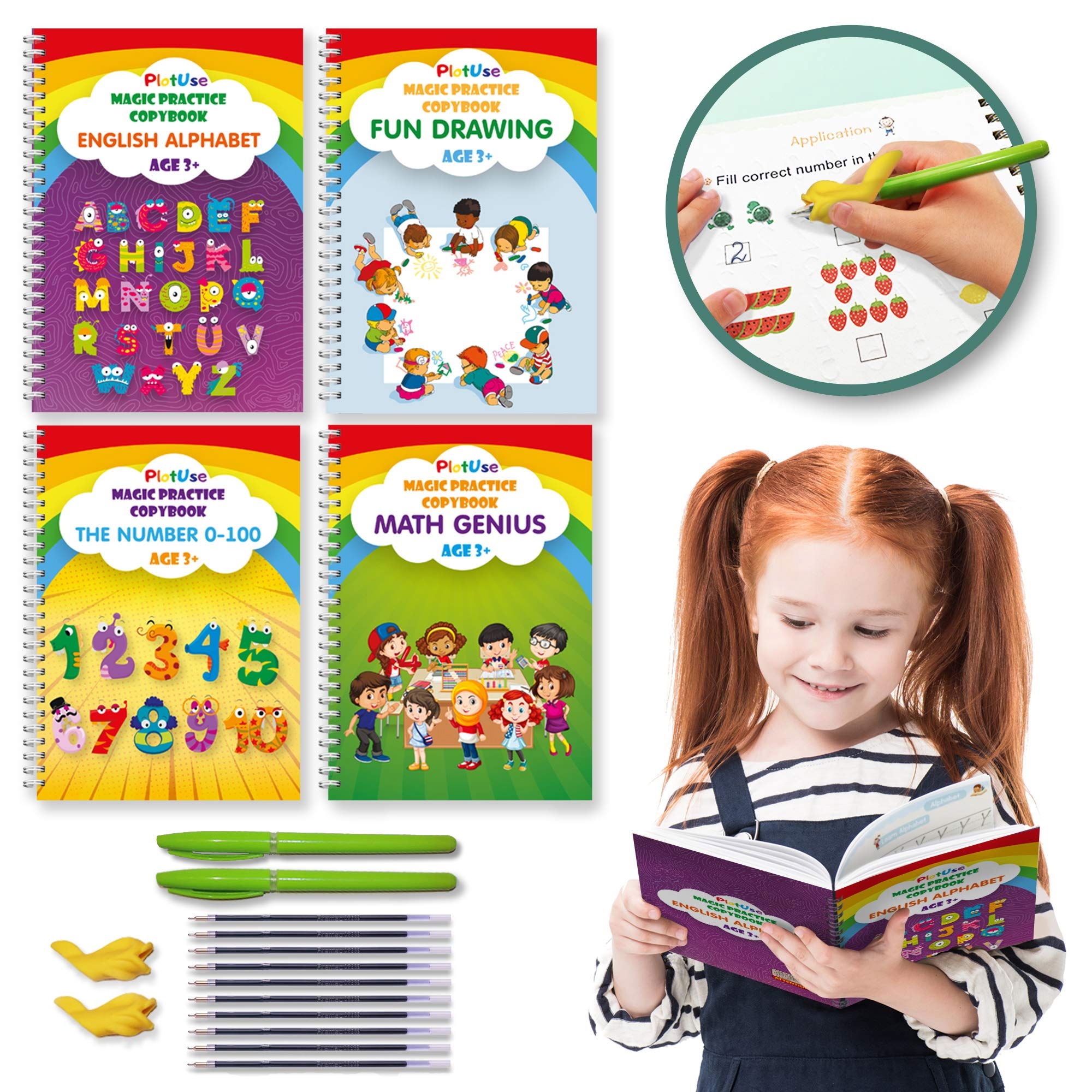 Magic Ink Copybooks for Kids 