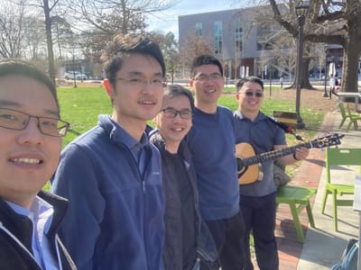 每周在Gtech 和Emory传扬福音