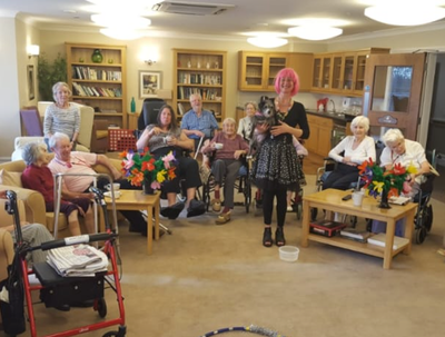 care home entertainment image