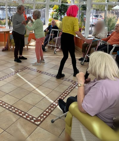 care home entertainment image