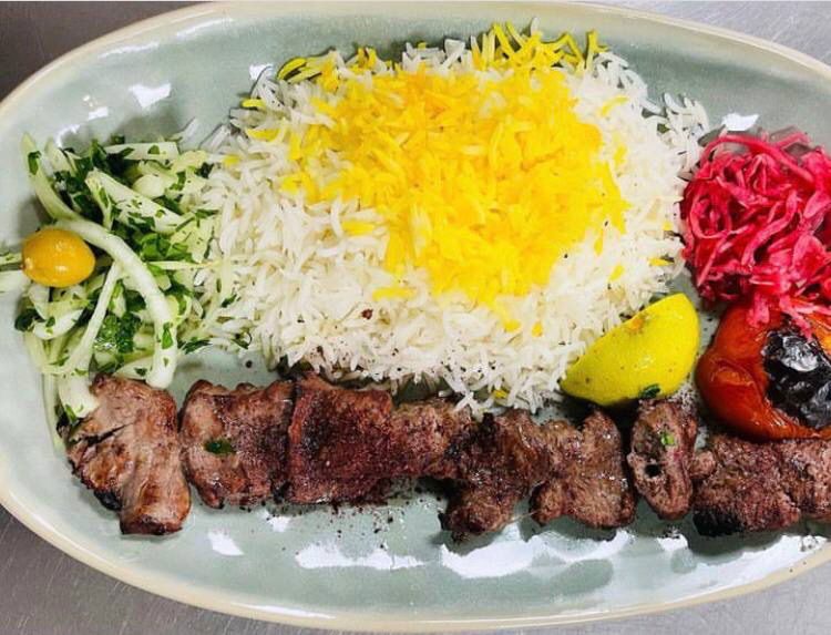 10.. Chelo kabab chendje