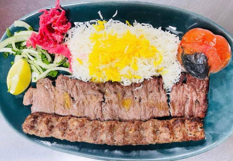 13. Chelo kabab soltani