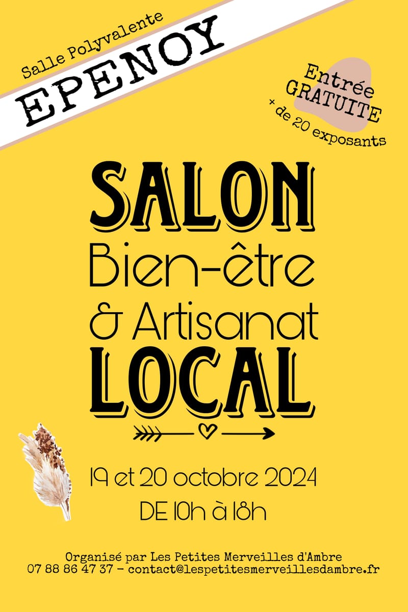 Salon Bien-être et Artisanat Local EPENOY
