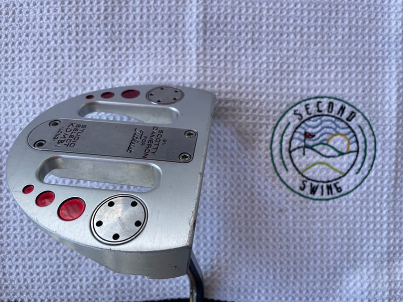 Putter Scotty Cameron Kombi 34 Pouces Droitier, Grip Super Stroke Neuf, Headcover Inclus