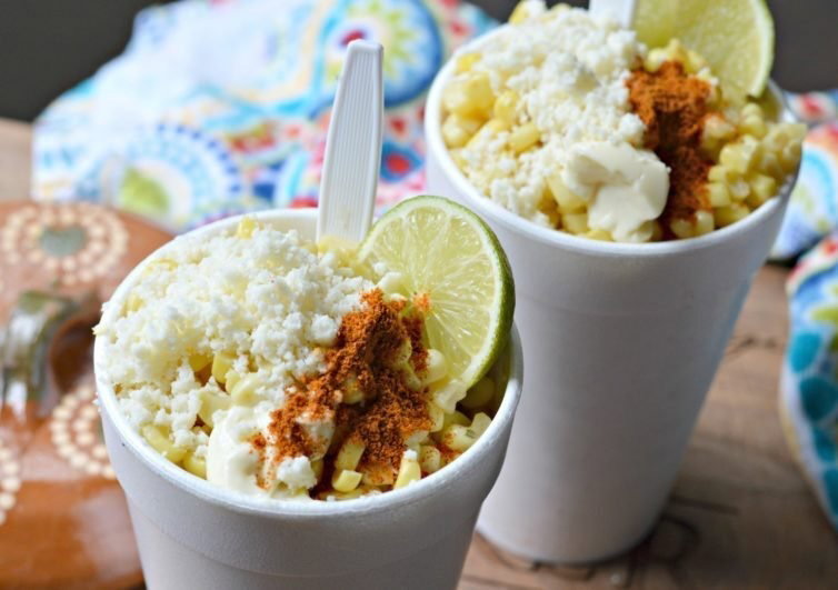 Bacon Elote Corn Cup