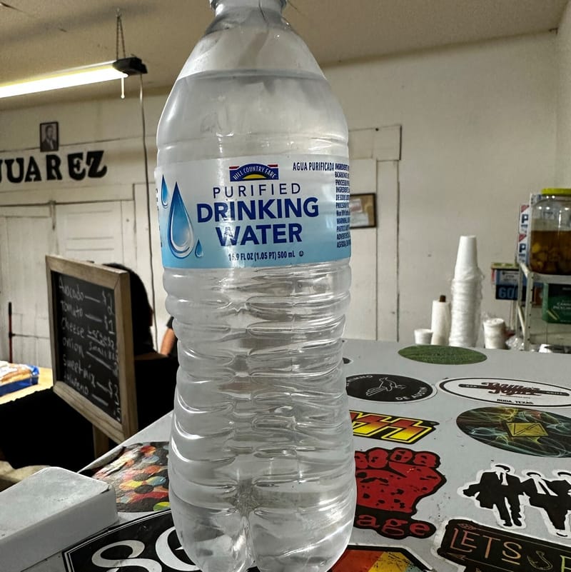 BOTTLED WATER