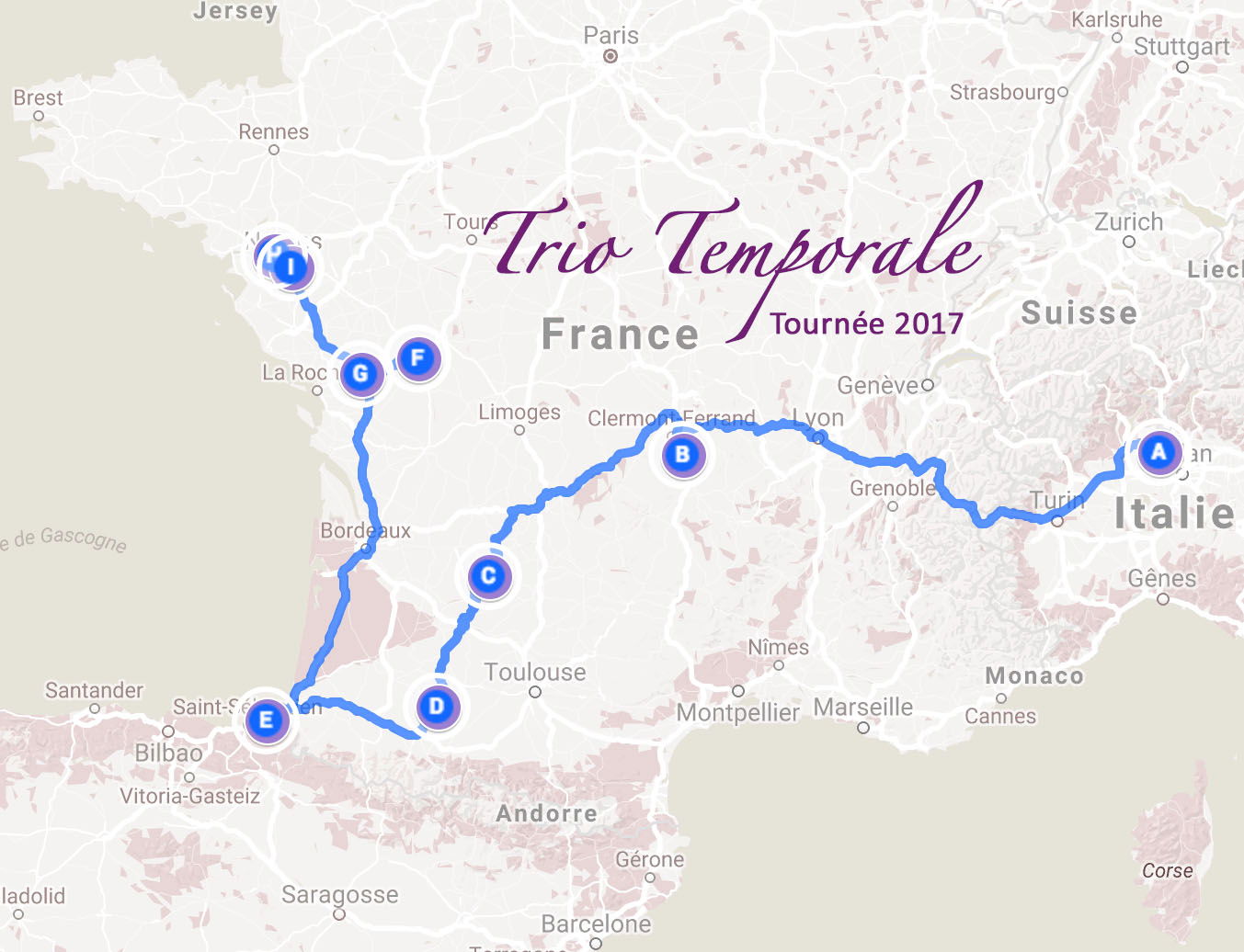 Tournée 2017