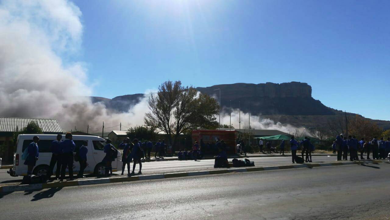 STUDENTS OF TVET MALUTI COLLEGE ARE TIRED OF LACK OF LECTURING AND STUDY RESOURCES.