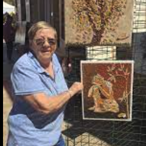 Molinas Marie Paule - Peinture Broderie