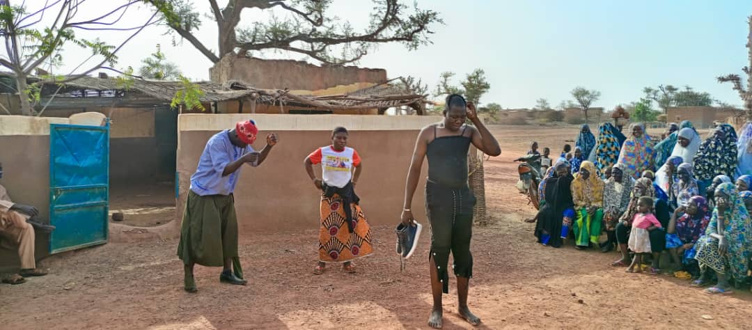 Forum theaters in the villages of Gorin, Guibou and Gambo on peaceful coexistence and social cohesion MARCH 2023