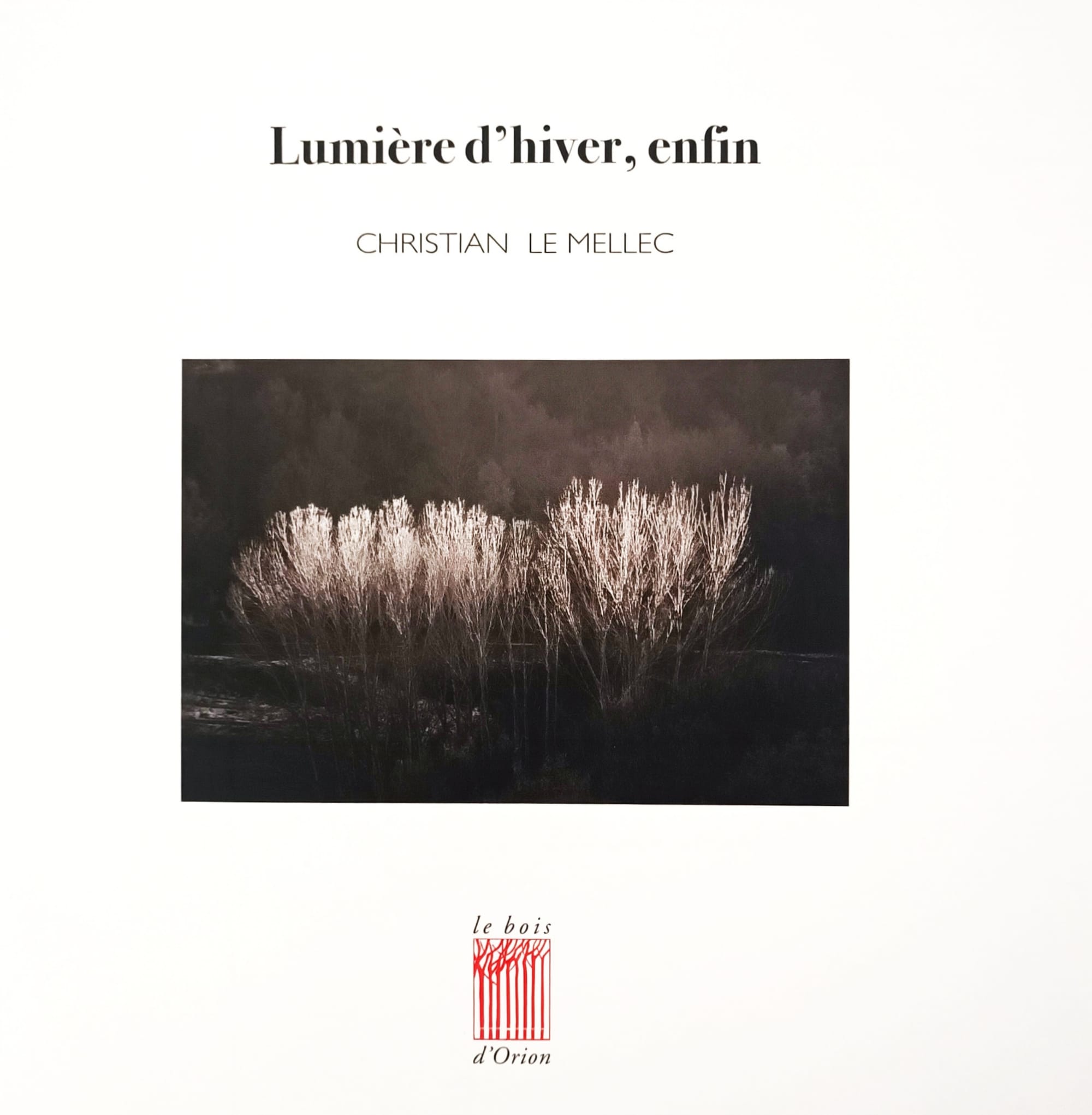 RECUEIL - Une saison en lumière : Christian Le Mellec, "Lumière d'hiver, enfin"