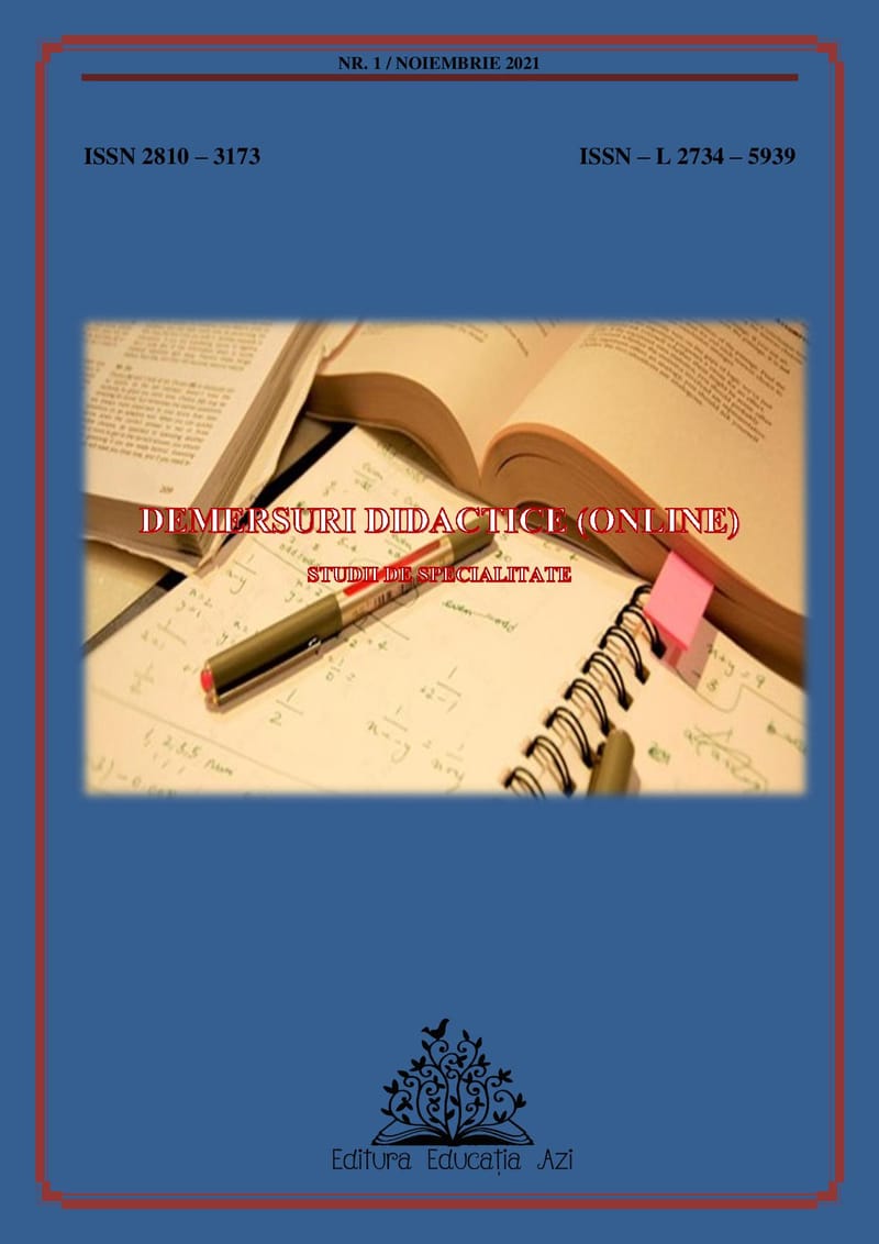 Revista Demersuri (online) Didactice nr. 1