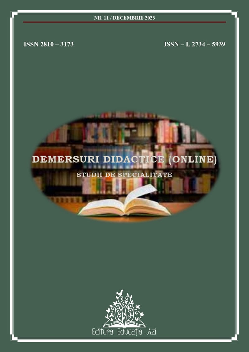 Demersuri Didactice (online) nr 11 din decembrie 2023