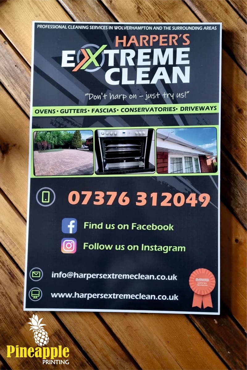 Advertising, Safety, Shop front or Welcome boards for events